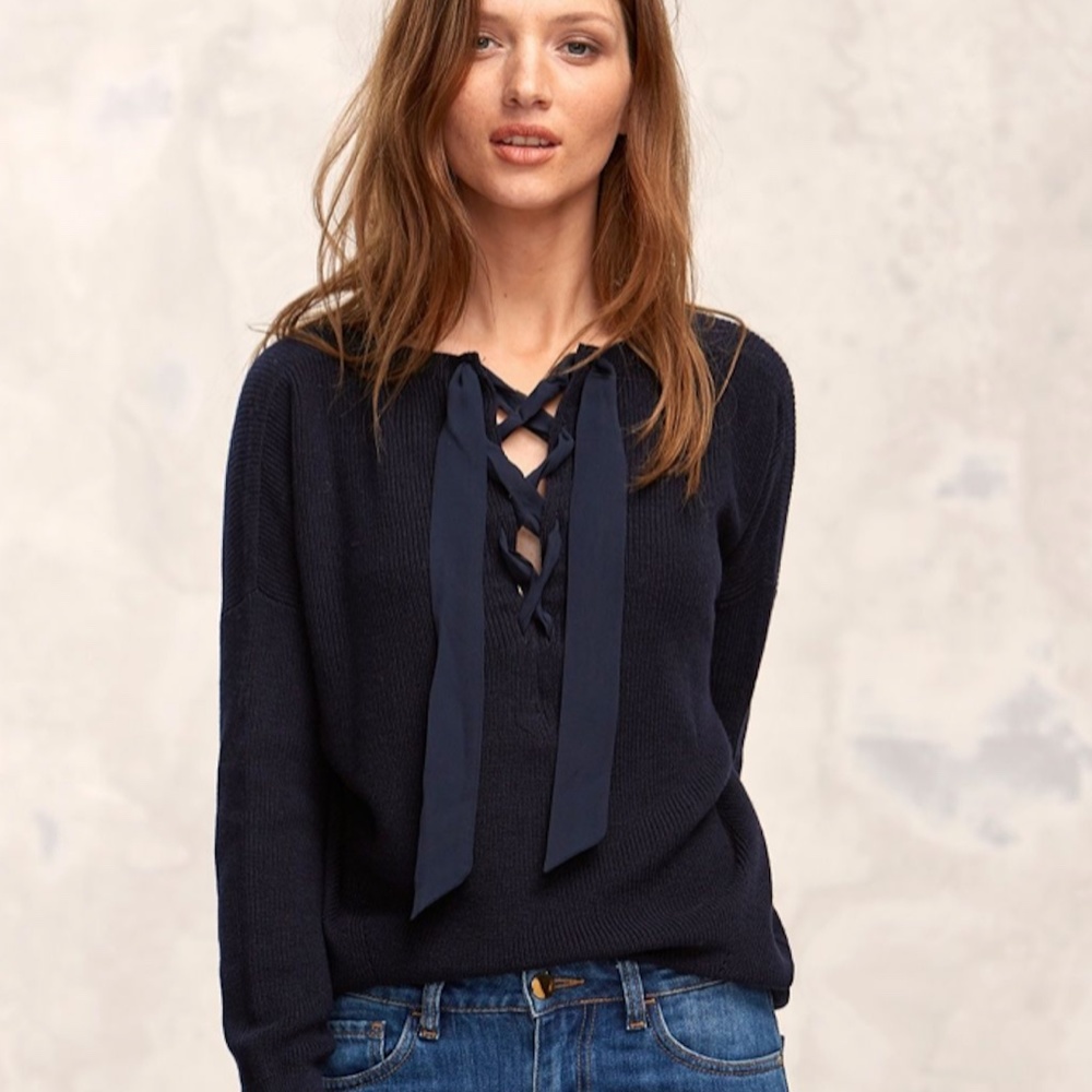 Sezane - Knitwear Giacomo navy - Picture 2 of 8